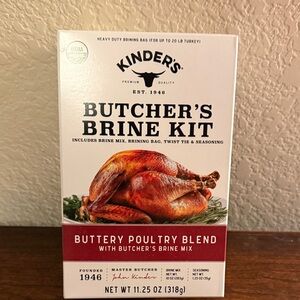 Kinder’s Butcher's Brine Kit - Buttery Poultry Blend
